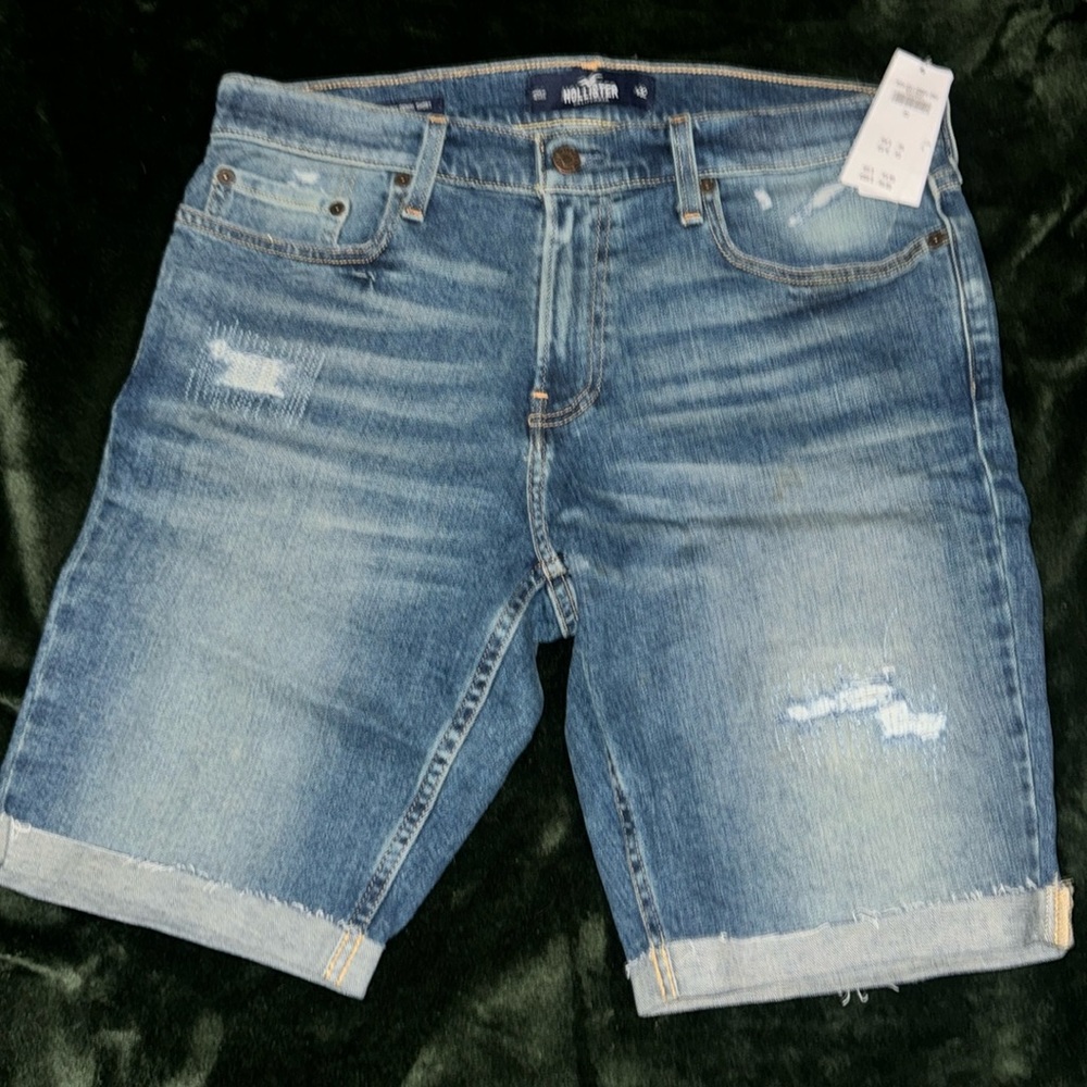 Hollister Skinny Denim Shorts size 32
